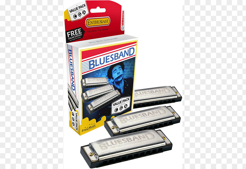 Key Harmonica The Blues Band Hohner PNG