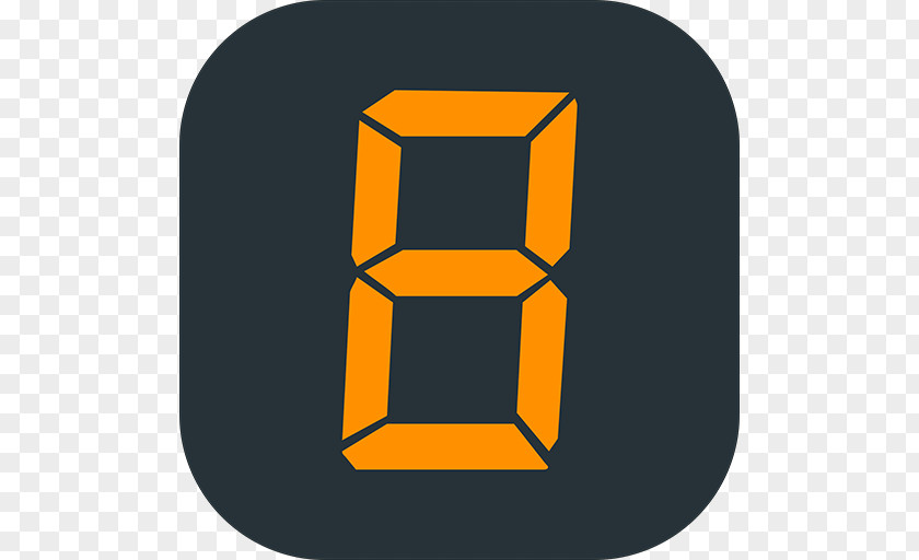 Vector Graphics Display Device Digital Clock Seven-segment Illustration PNG