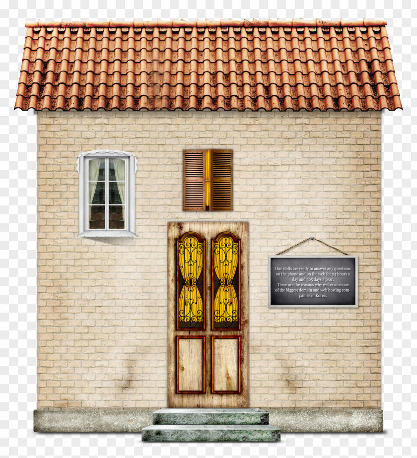 Vintage Tile House Photography PNG