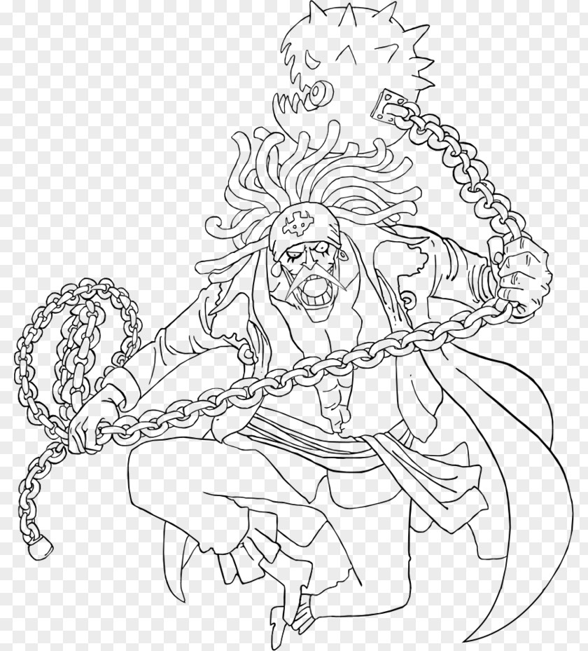 Whitebeard Line Art Visual Arts White PNG