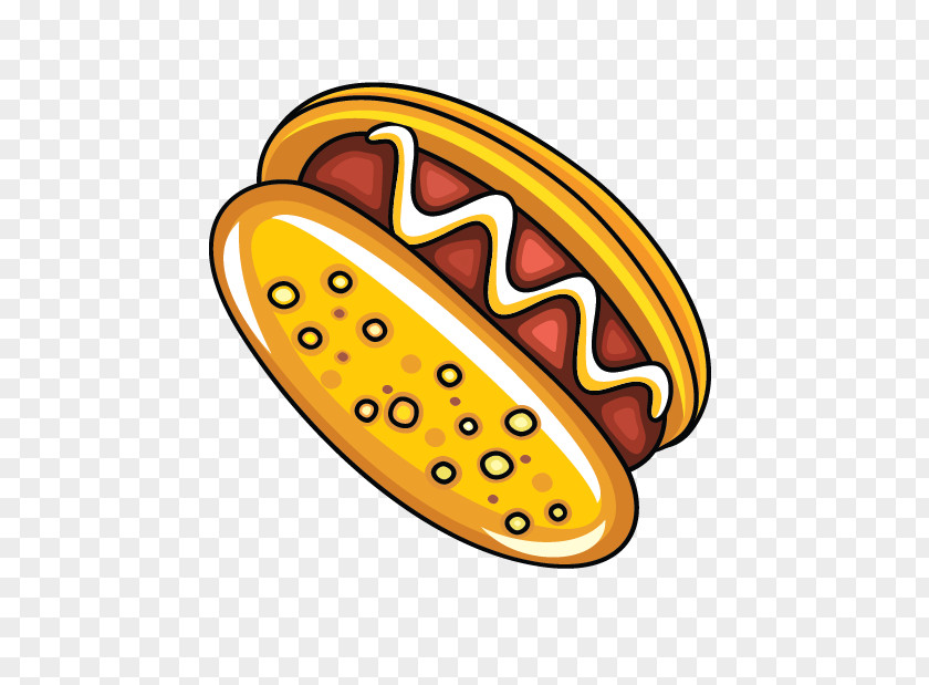 Biscuit Hot Dog Hamburger Sausage Cartoon PNG