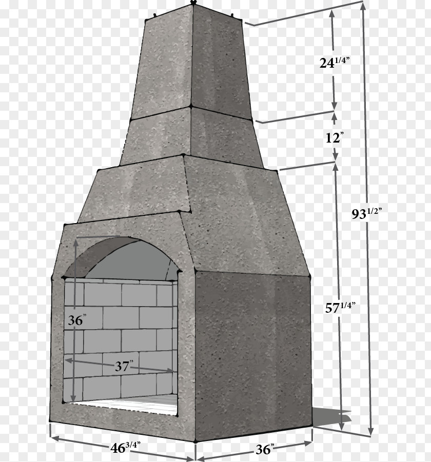 Chimney Outdoor Fireplace Hearth Firebox PNG