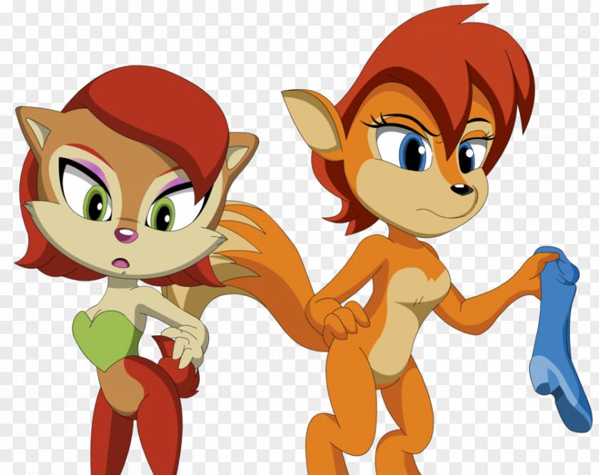 Chipmunk Lion Princess Sally Acorn Amy Rose Sonic & Knuckles Tails PNG