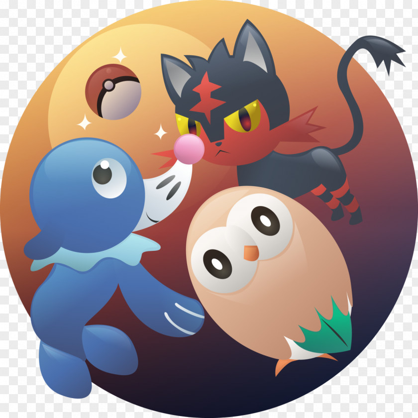 Pokémon Sun And Moon Whiskers Rowlet Video Game PNG