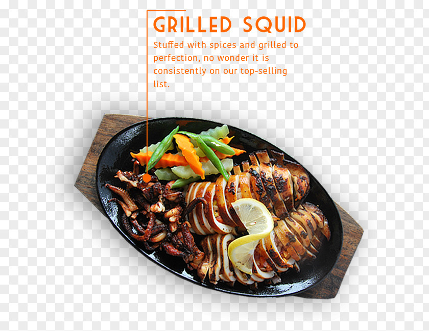 Squid As Food Asian Cuisine Stuffed Just Sizzlin' PNG