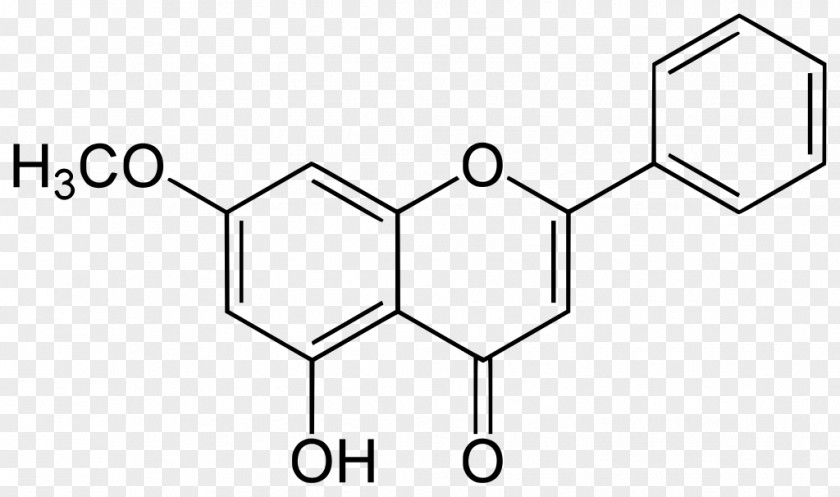 Achillea Glycoside Flavonoid Techtochrysin Glucoside Flavones PNG