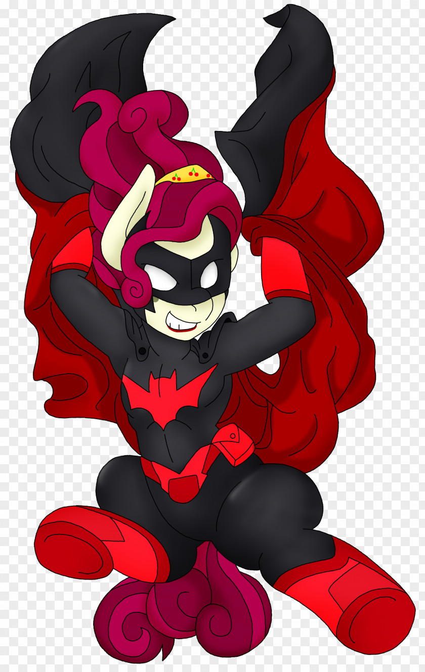 Batwoman Vector Illustration Supervillain Superhero Cartoon Fiction PNG