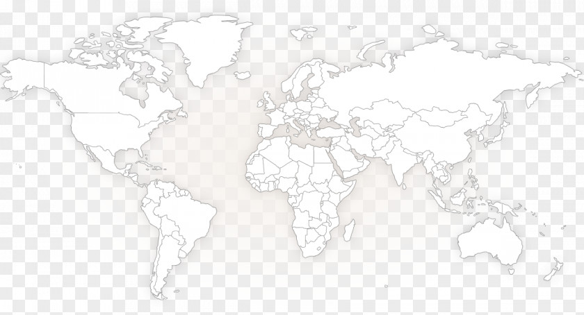 Globe World Map Sketch PNG