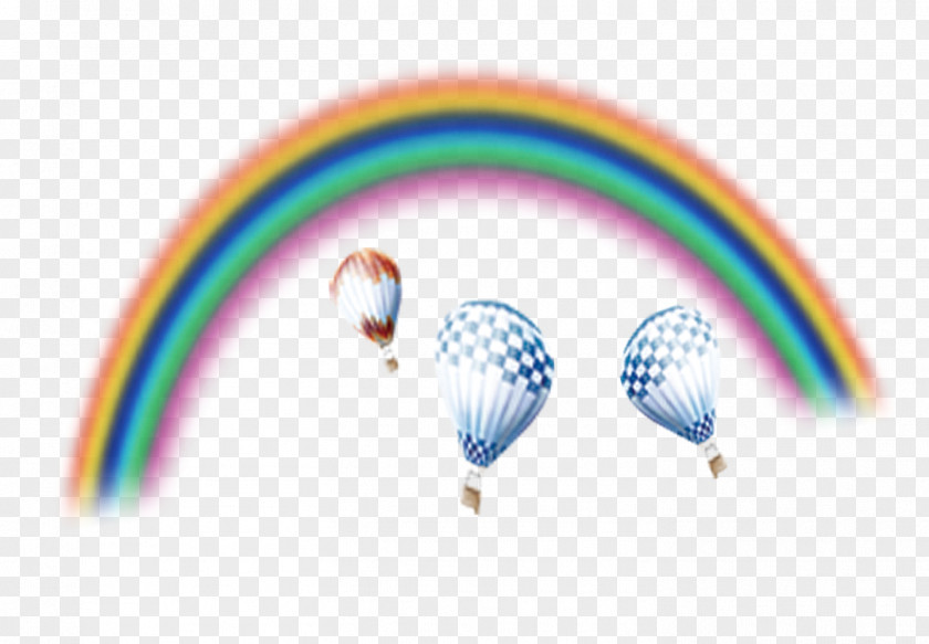 Rainbow Balloon Download Computer File PNG