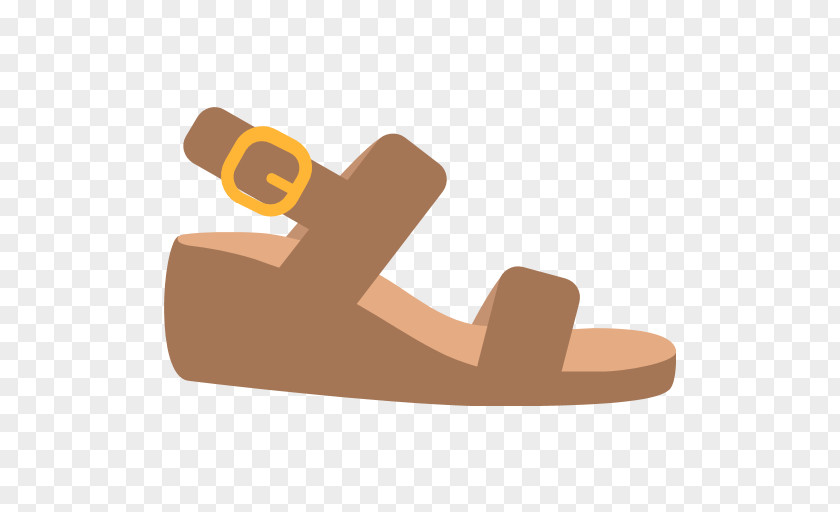 Slipper Beige Email Emoji PNG