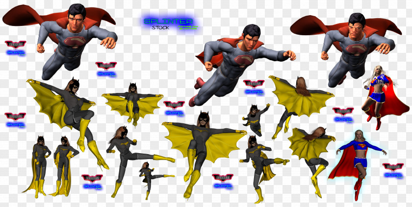 Splinters Superhero Cartoon Video Game PNG