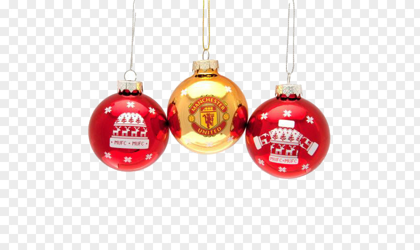 Fulham F.c. Manchester United F.C. Christmas Gift Decoration PNG