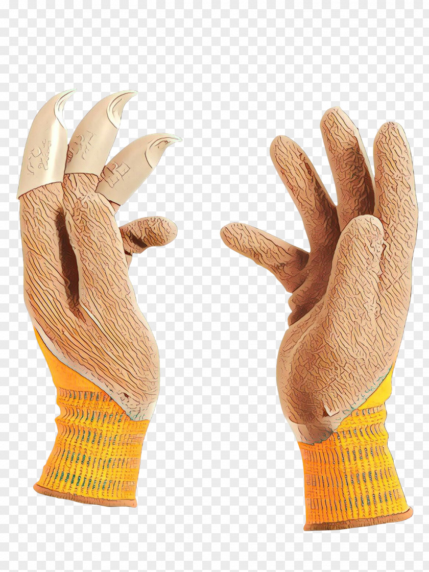 Gesture Thumb Glove PNG