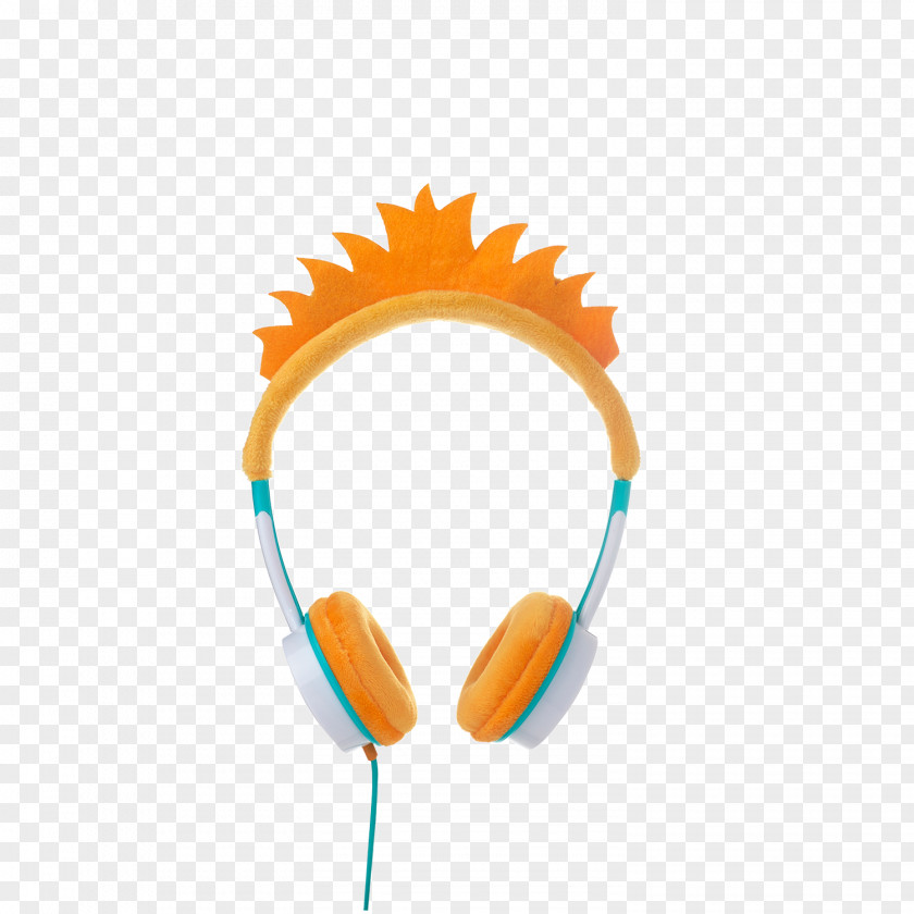 Headphones IFrogz Little Rockers Sound Orange PNG