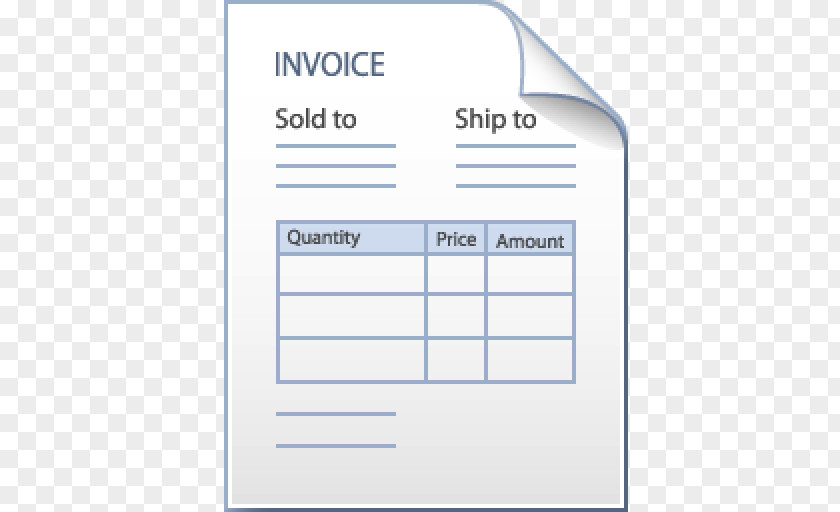 Business Invoice Service Money Sales PNG