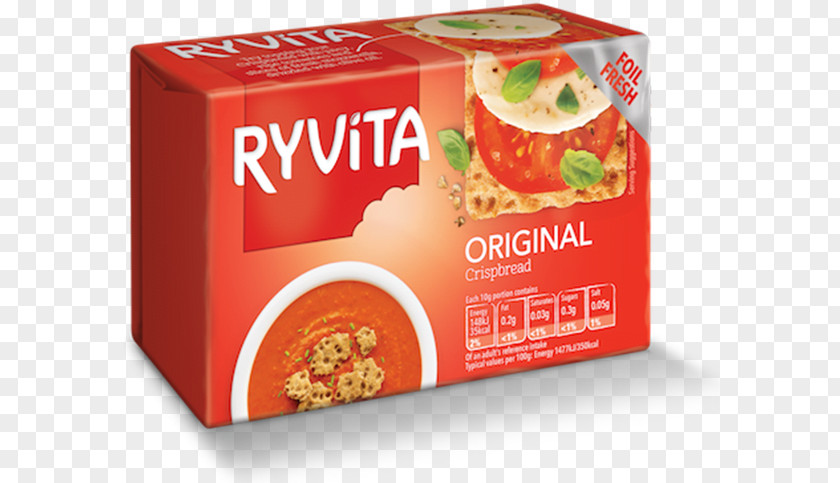 Cracker Brands Ryvita Original Crispbread Rye Bread PNG
