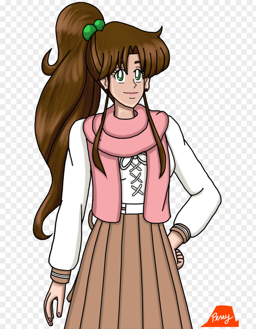 Long Hair Handsome Sailor Naoko Takeuchi Jupiter Moon S The Movie Art PNG