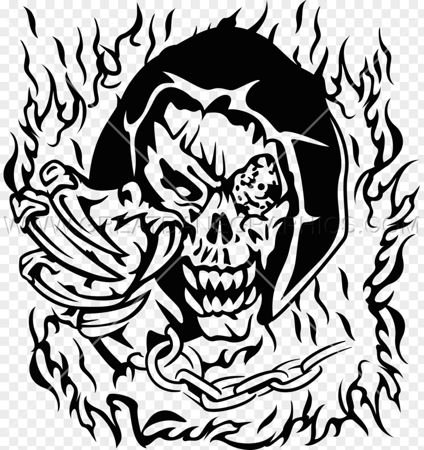 Skull Devil Drawing Visual Arts Clip Art PNG