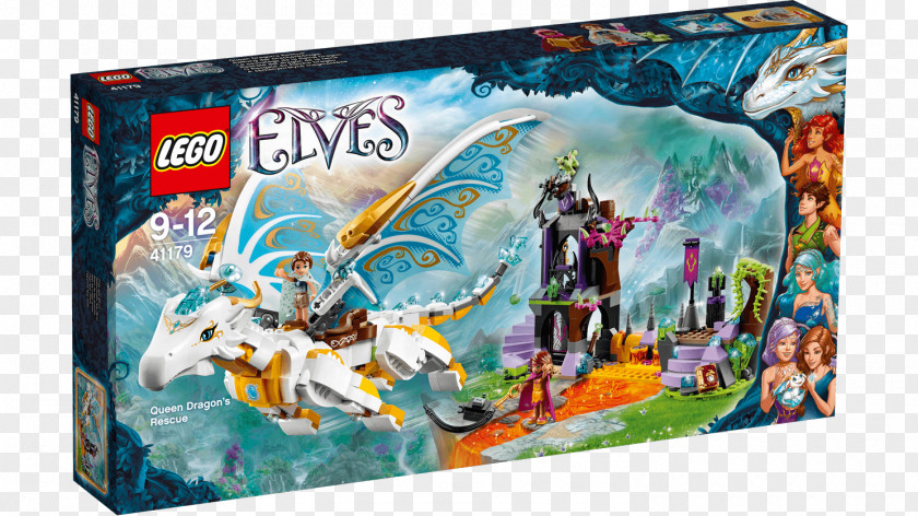 Toy LEGO 41179 Elves Queen Dragon's Rescue Amazon.com Online Shopping PNG