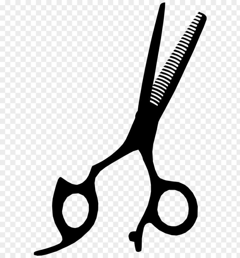 Hair Scissors Clip Art Line PNG