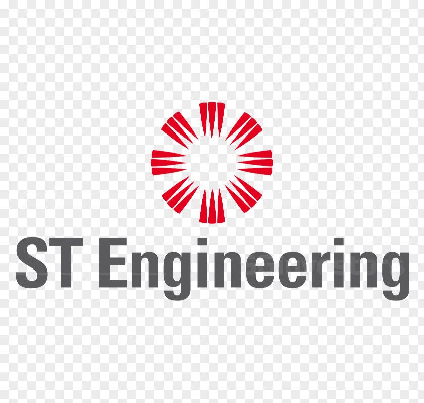 Line Logo Font Brand ST Engineering PNG