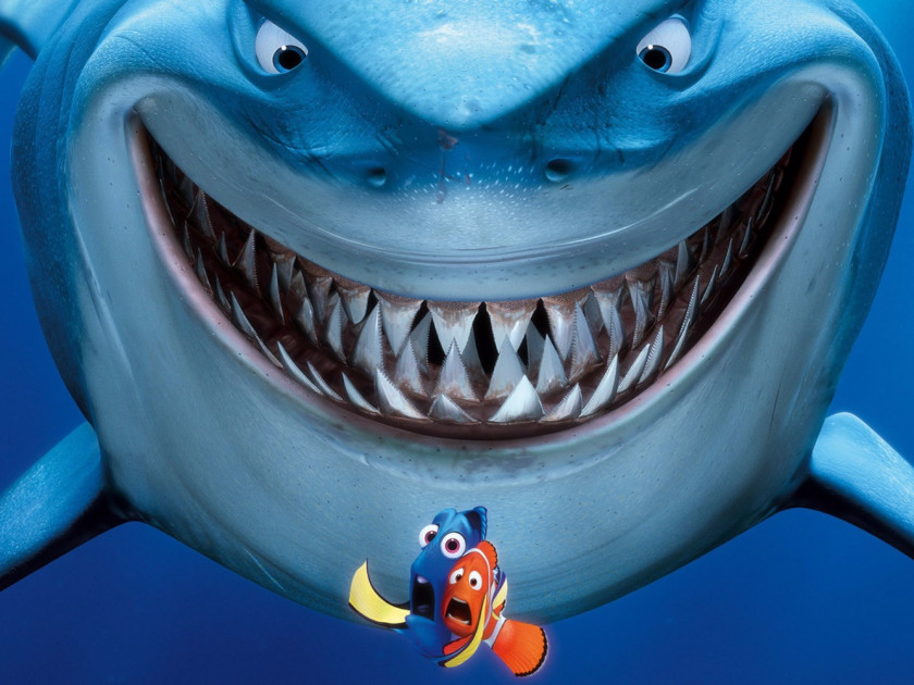 Sharks Bruce Shark Film Pixar Animation PNG