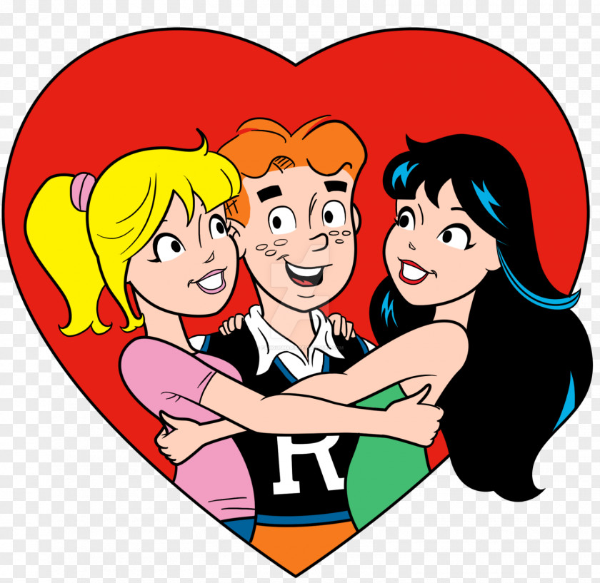 Betty Cooper Veronica Lodge Archie Andrews And Comics PNG