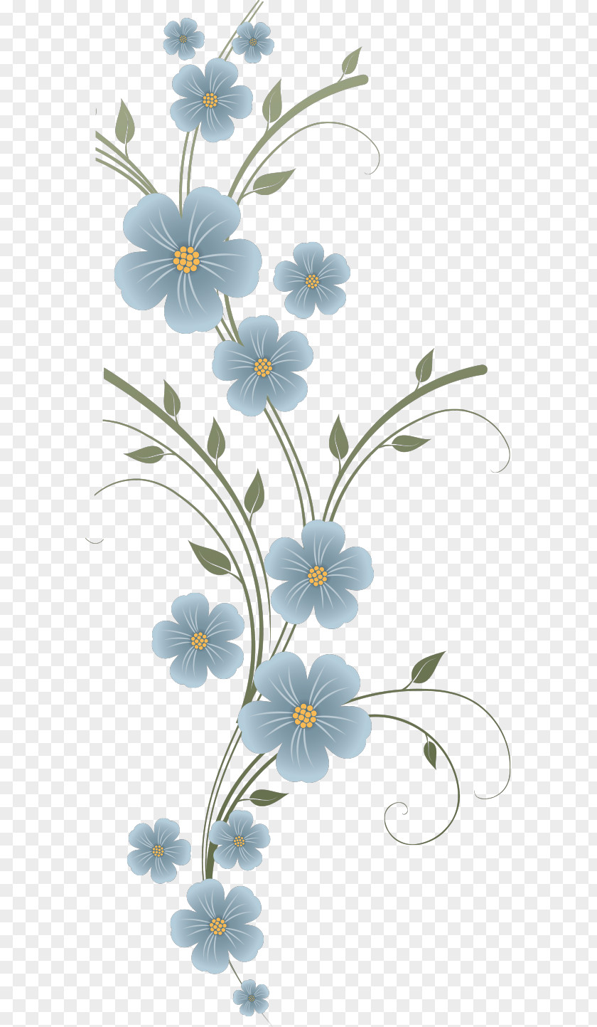 Blue Floral Guest House Goranovi Vignette PNG