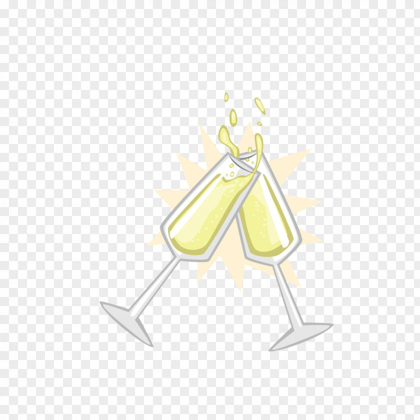 Champagne Sparkling Wine Cup PNG
