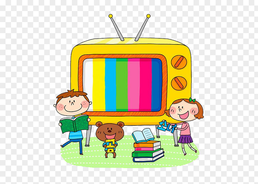 Children And TV Books Television Cartoon Clip Art PNG