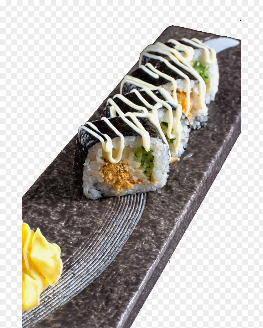 Ding Between Signs Sushi California Roll Gimbap Sashimi Japanese Cuisine PNG