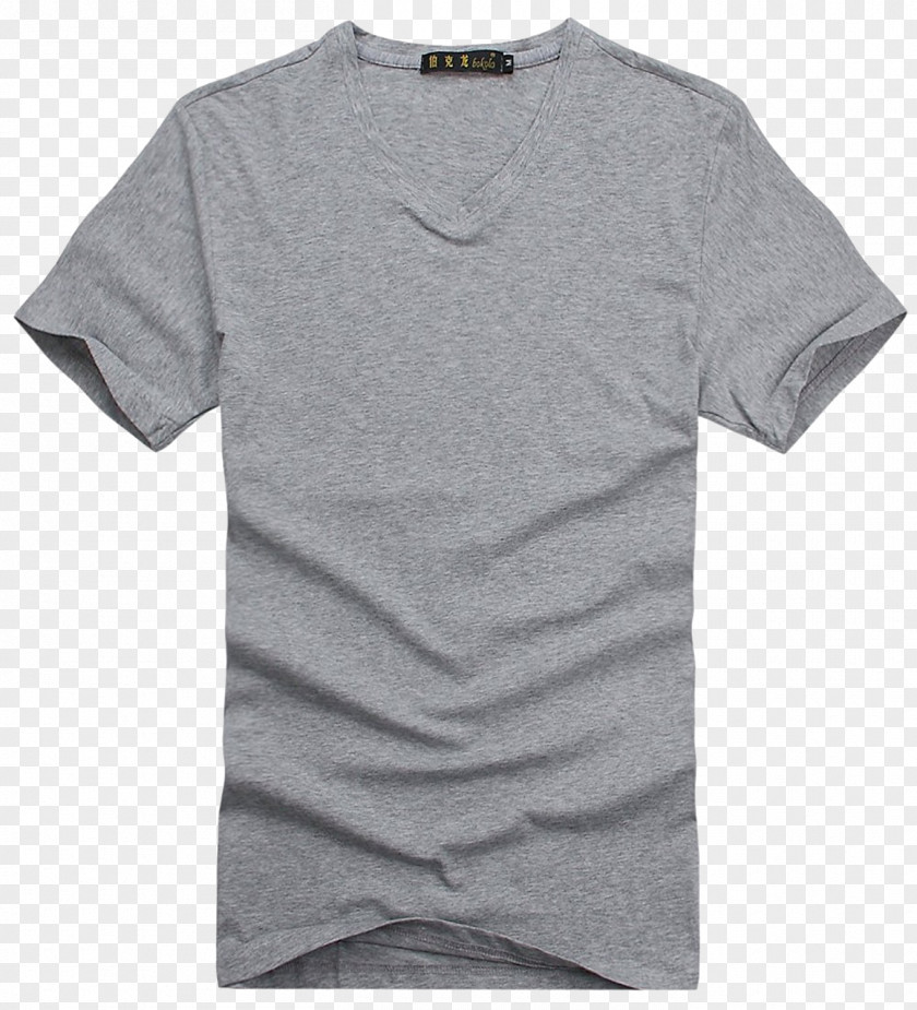 Light Grey T-shirt Sleeve Designer PNG