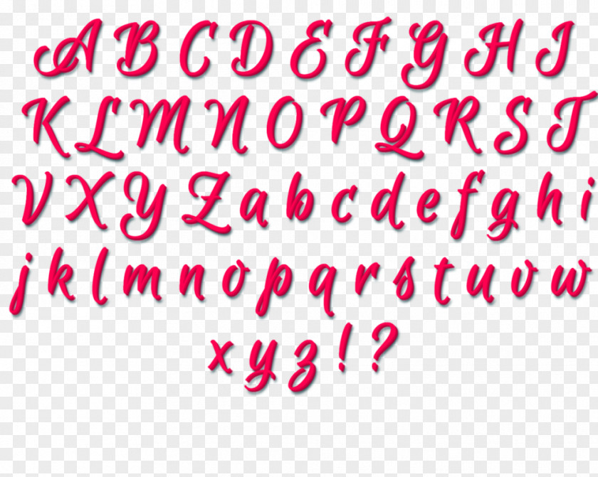 3d Font Digital Art Typography Handwriting PNG