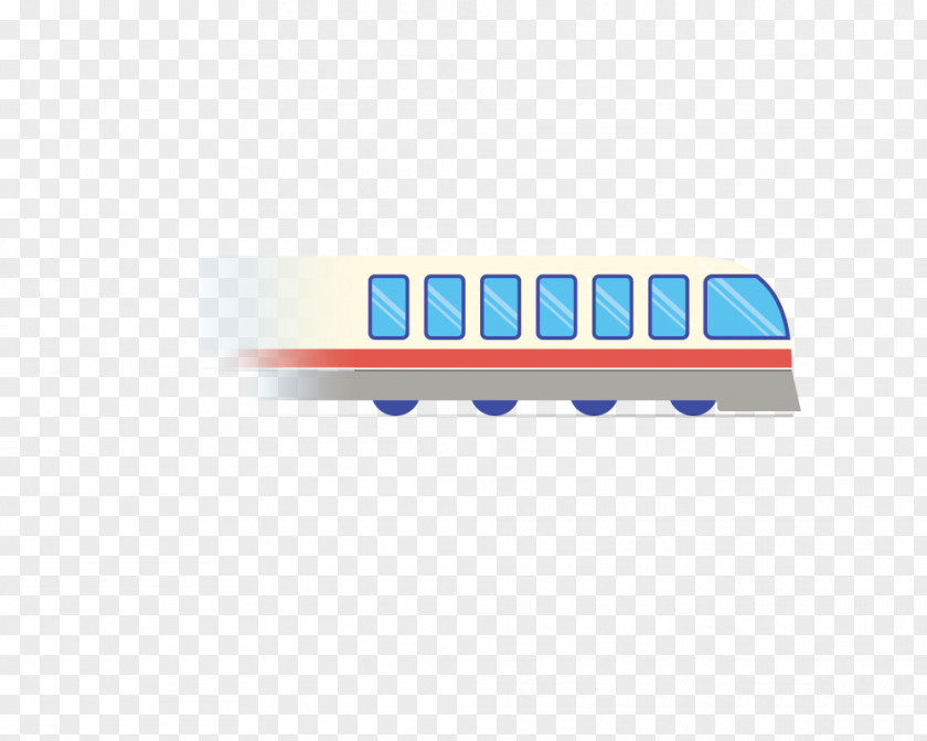 Cartoon Train Brand Pattern PNG