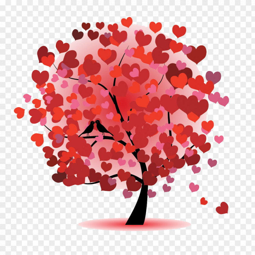 Heart-shaped Tree PNG