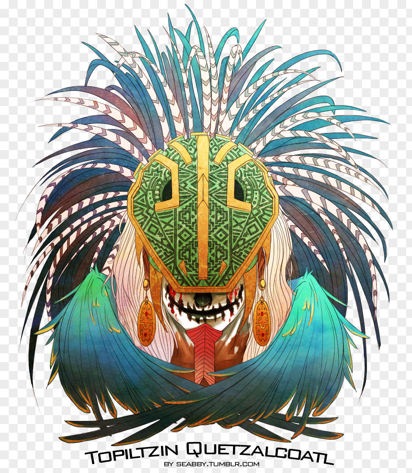 Quetzalcoatl Ce Acatl Topiltzin Toltec Art Drawing PNG