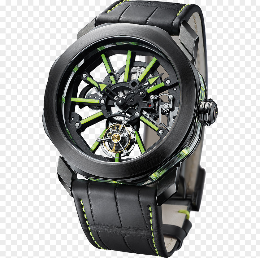 Excellence Baselworld Bulgari Watch Sapphire Tourbillon PNG