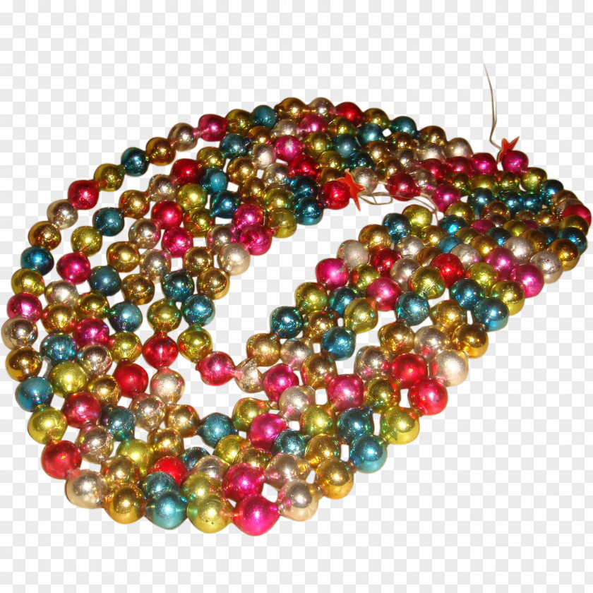 Garland Glass Beadmaking Christmas Pearl PNG