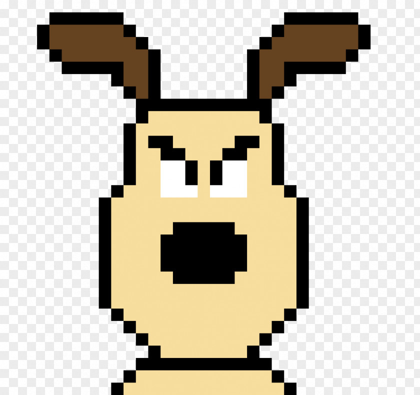 Gromit Pixel Art PNG