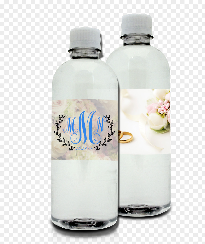 Mineral Water Label Bottled Sticker Printing PNG