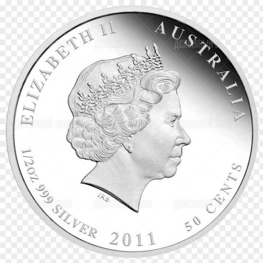 Silver Coin Perth Mint Proof Coinage Lunar Series PNG