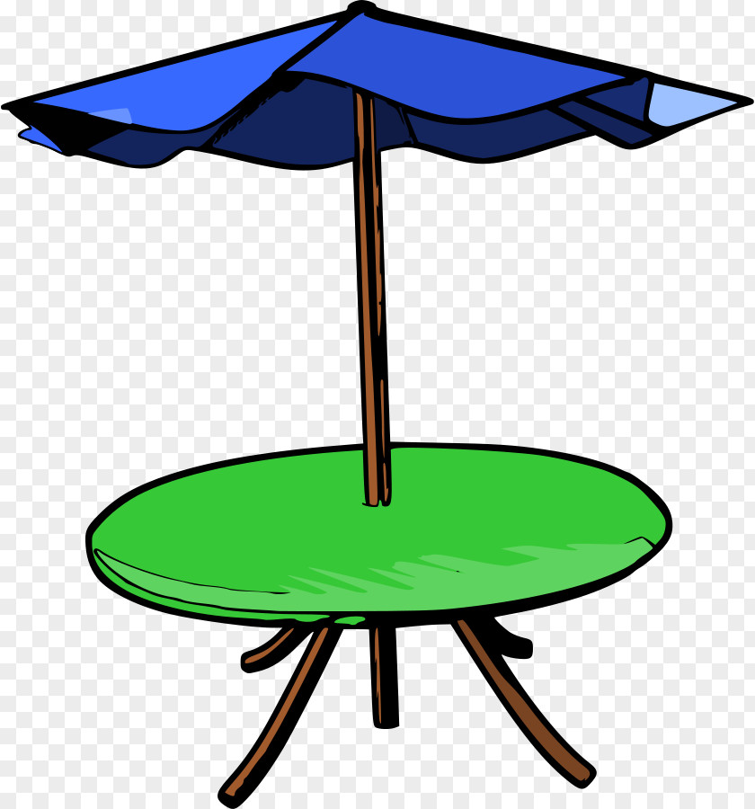 Soccer Table Cliparts Umbrella Garden Furniture Clip Art PNG
