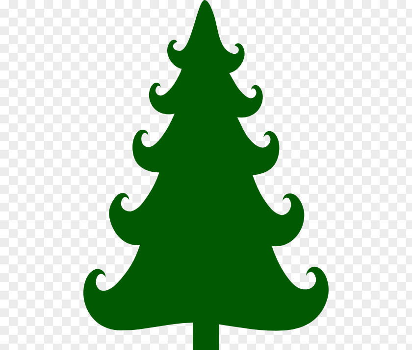 Christmas Template Tree Clip Art PNG