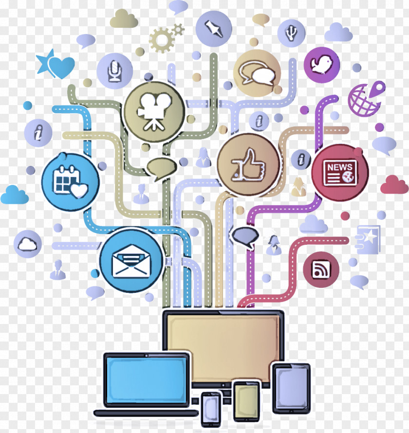 Line Technology Diagram Art PNG