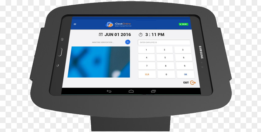 Clock Time Feature Phone Computer Terminal Handheld Devices & Attendance Clocks And PNG