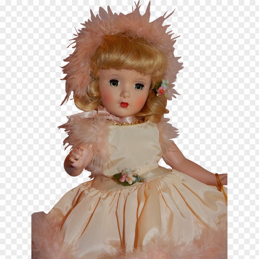 Doll Brown Hair Figurine PNG