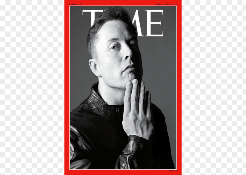 Elon Musk Tesla Motors Time 100 Magazine PNG