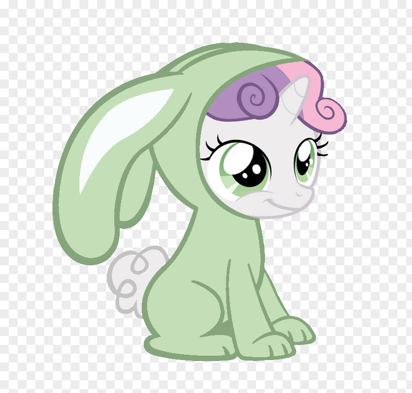 Hand Painted Rabbit,lovely,Acting Cute,green,Cartoon Bunny Babs Rarity Pinkie Pie Rainbow Dash Apple Bloom PNG