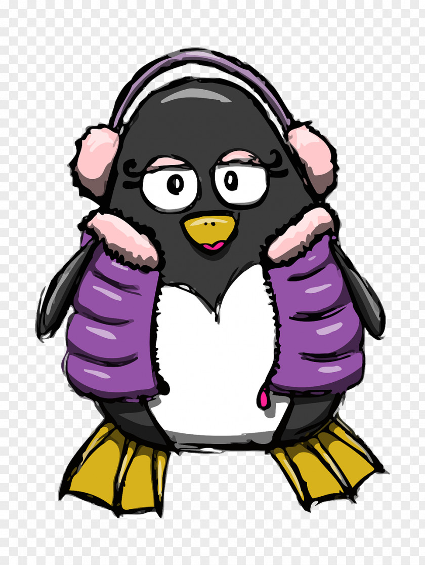 Penguin Bird Clip Art Image Skipper PNG