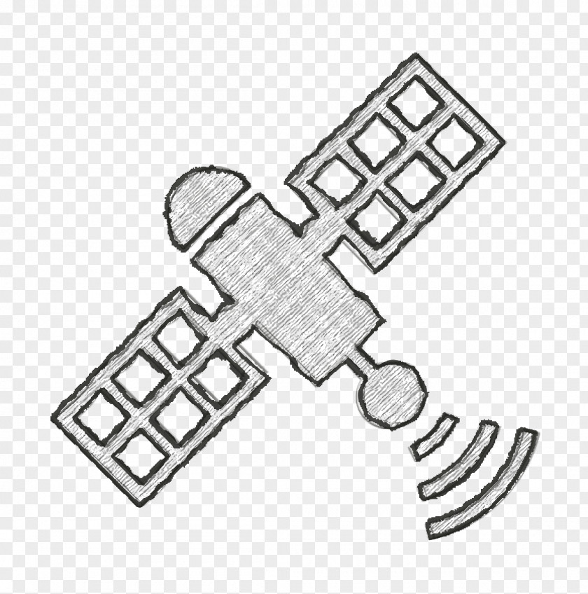 Satellite Icon Space Navigation Map PNG